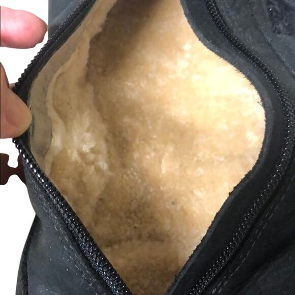 UGG black Skylair knee high wedge sweater boots - Picture 7 of 8